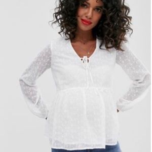 ASOS maternity blouse